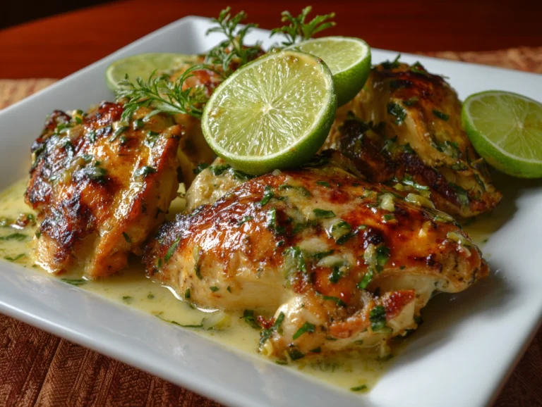 coconut lime chicken.