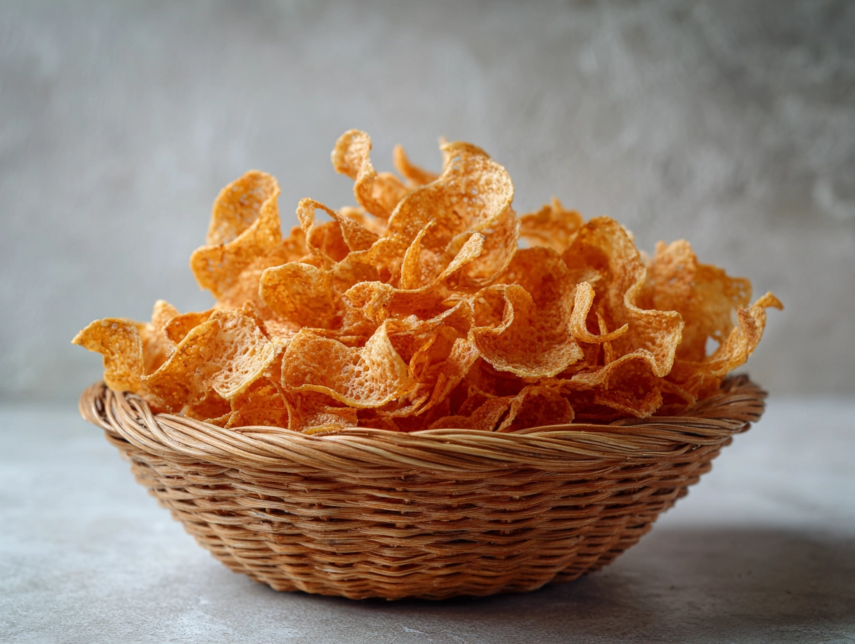 Homemade Crispy Pasta Chips Recipe