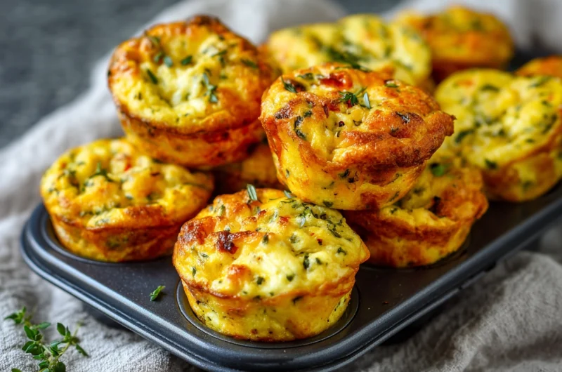 Fluffy Egg Bites Muffin Tins Recipe