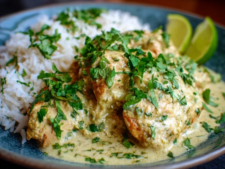 salsa verde chicken..