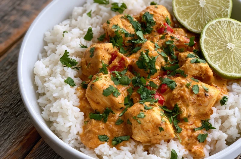 Creamy Thai Coconut Curry Chicken Recipe