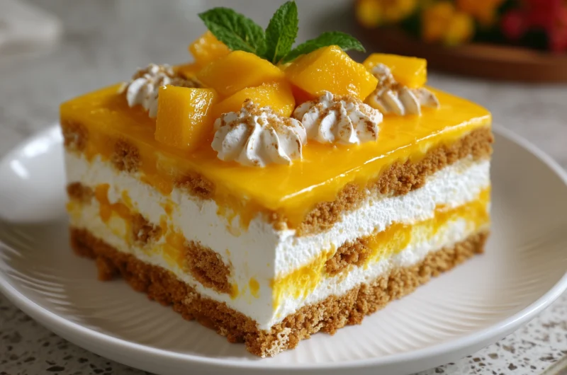 Best No-Bake Mango Float Recipe (Dessert)