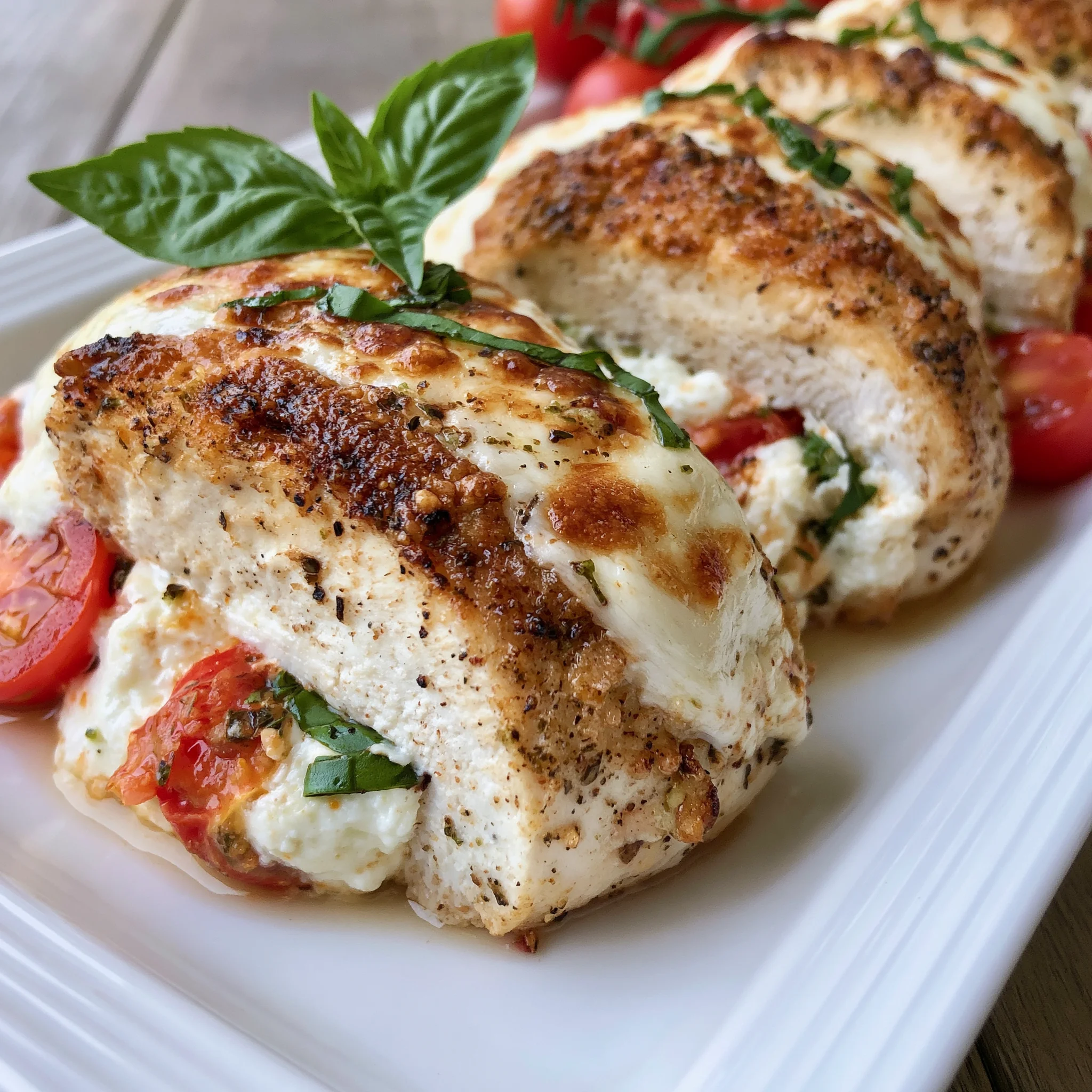 Caprese Stuffed Chicken