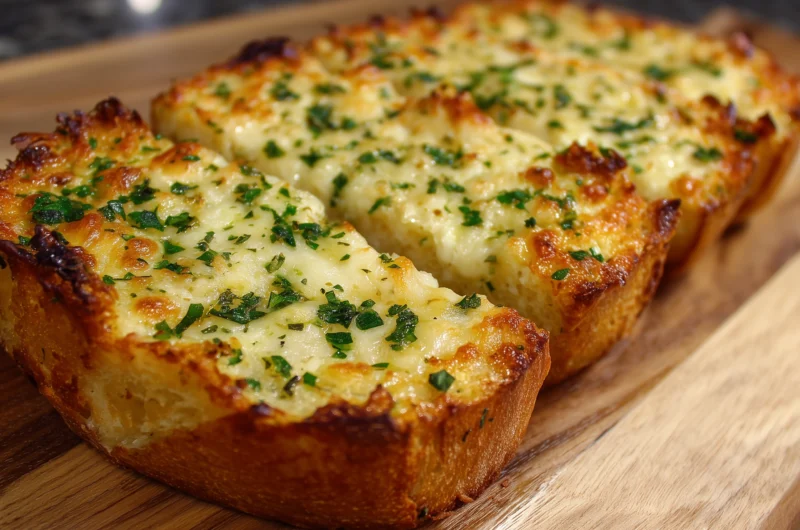 Cheesy Garlic Bread Recipe