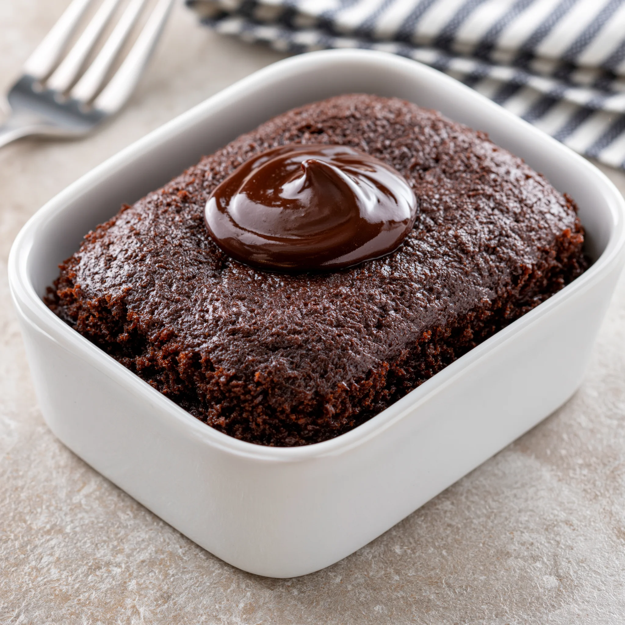 Chocolate Ganache Filled Bento Cake