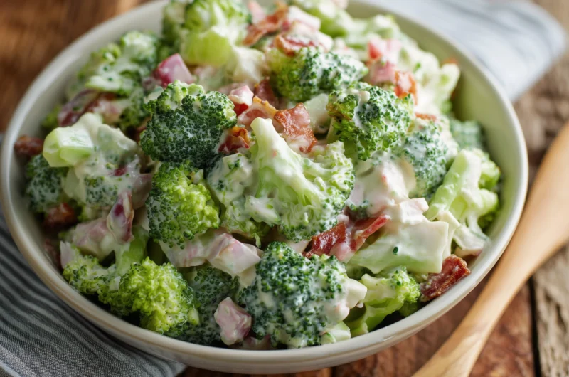 Creamy Broccoli Salad Recipe