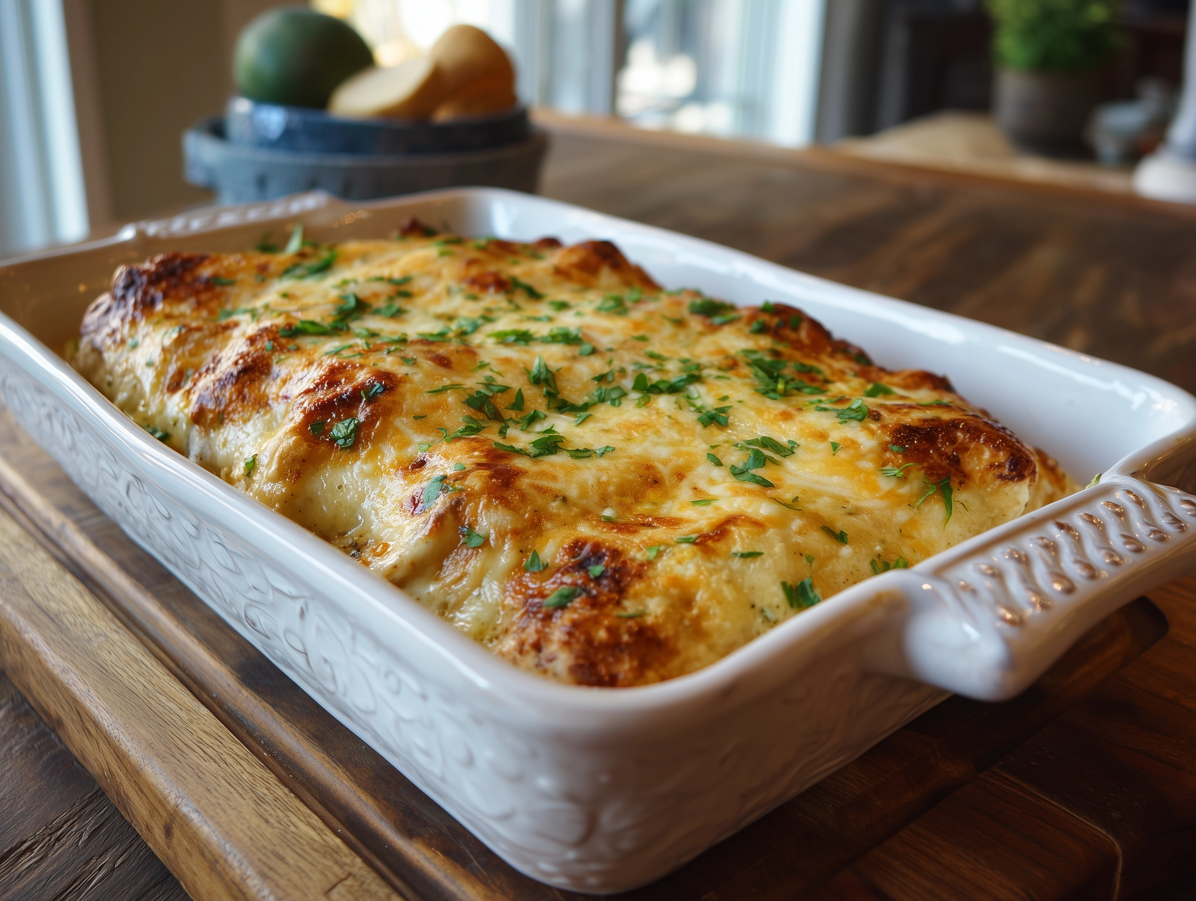 Creamy Chicken Enchiladas Recipe