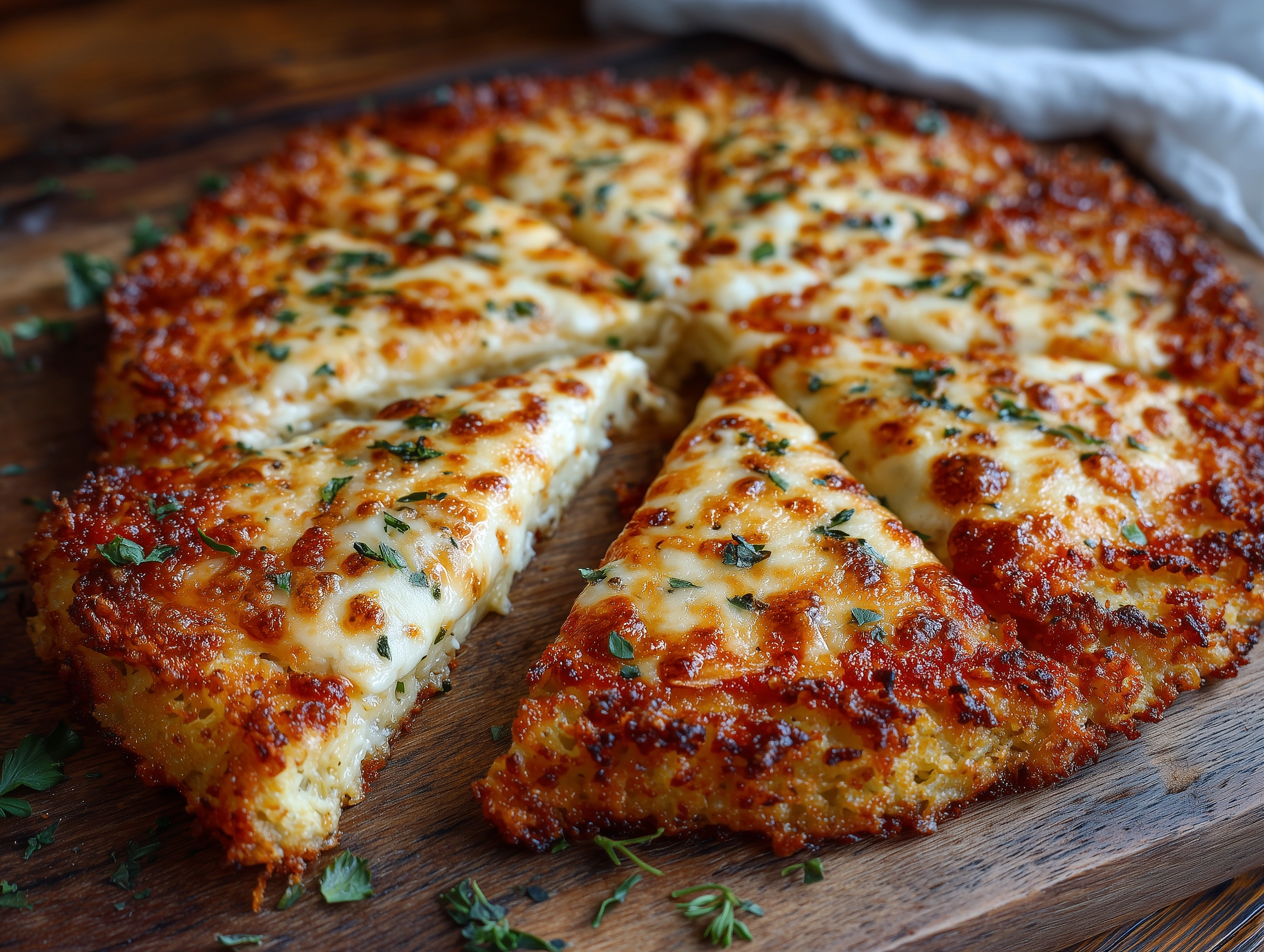 Crispy Keto Pizza Crust Recipe
