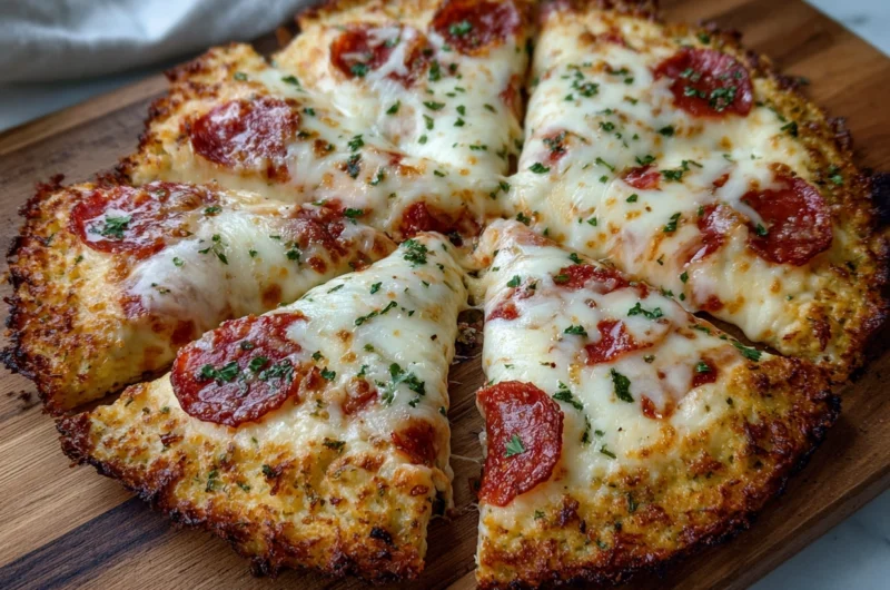 Crispy Keto Pizza Crust Recipe