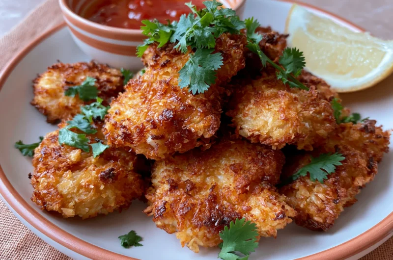 Crispy and Crunchy Coconut Chicken Tenders Recipe