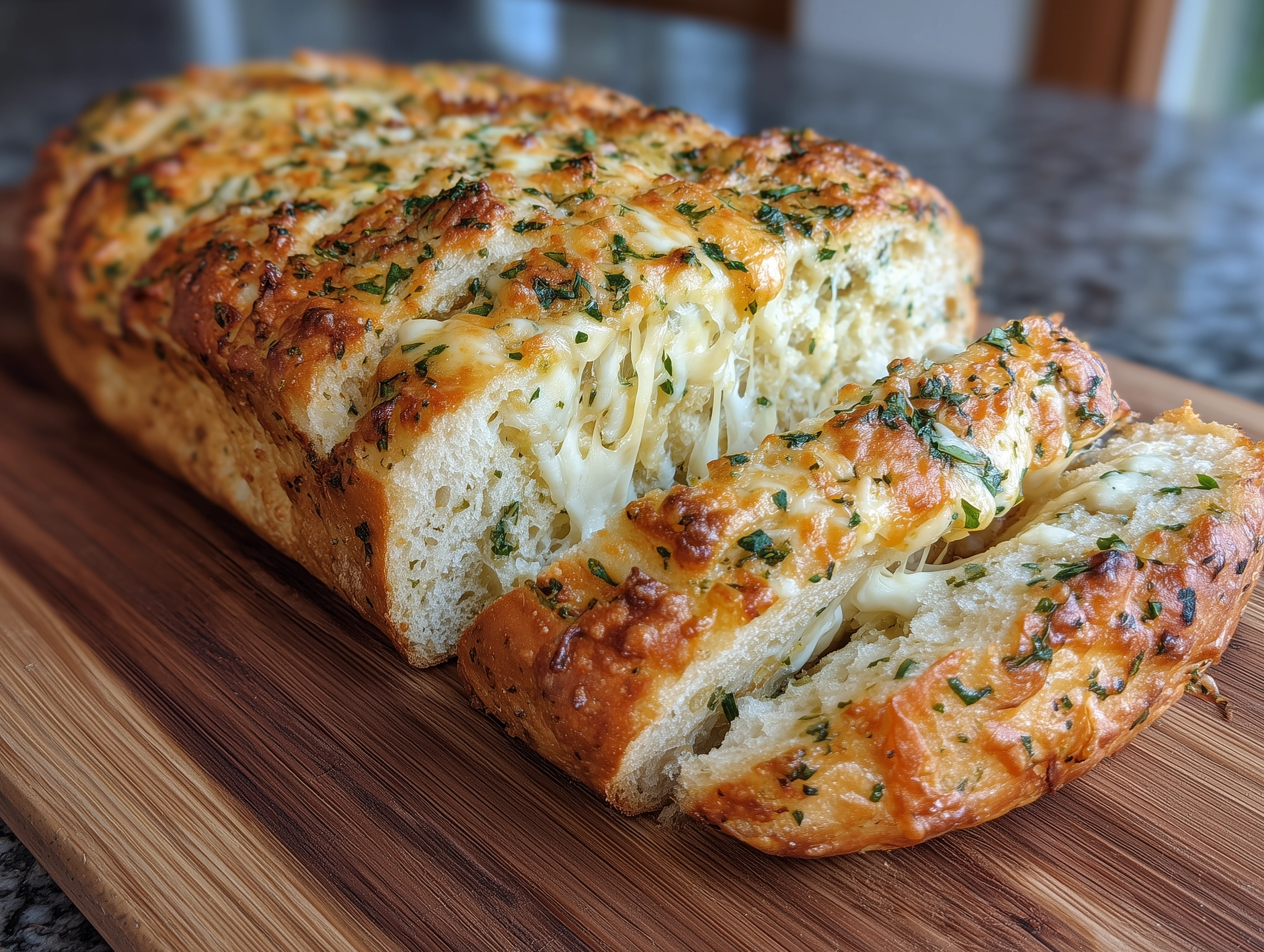 Delicious Garlic Cheese Bread Recipe