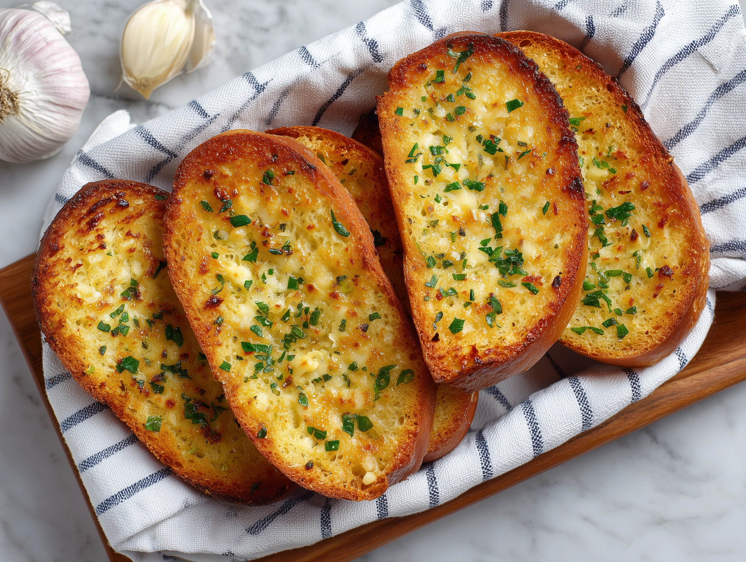 Easy Air Fryer Garlic Bread Ready in Minutes