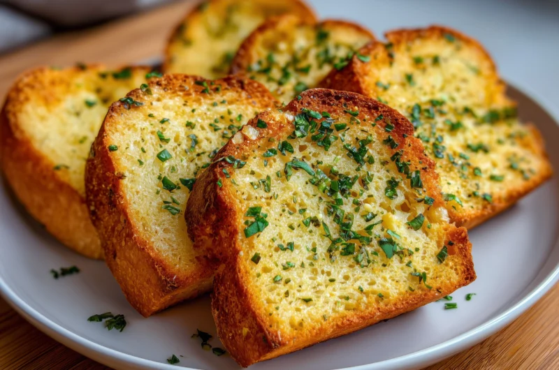 Easy Air Fryer Garlic Bread