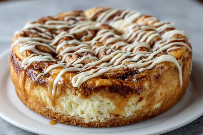 Cinnamon Roll Cheesecake Recipe