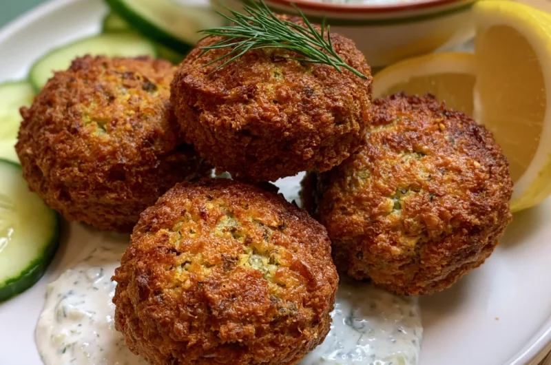Falafel and Cucumber Sauce Recipe