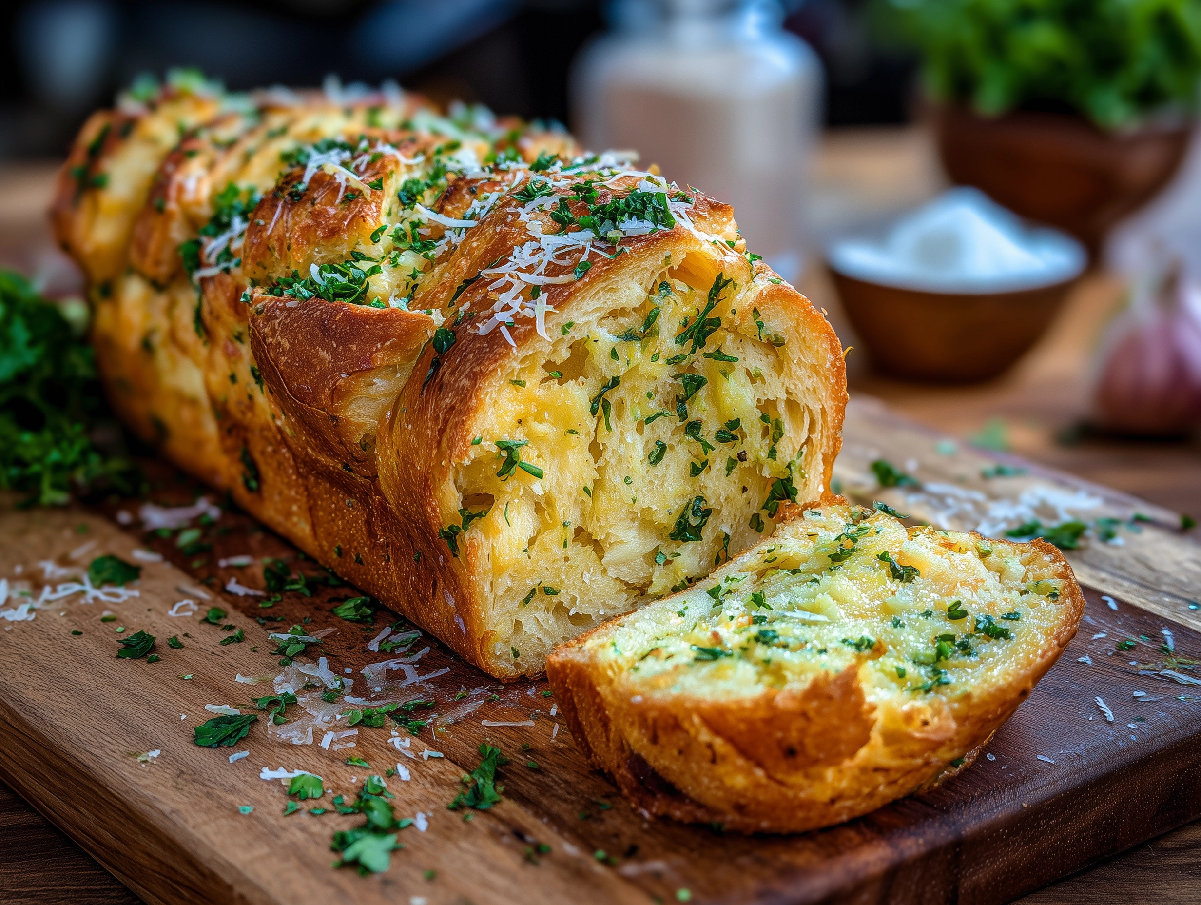 Hawaiian Roll Garlic Bread in Minutes