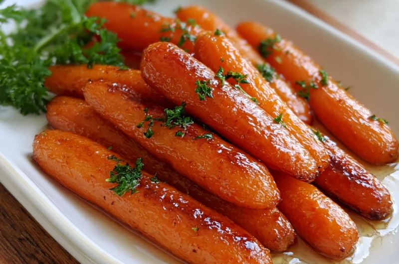 Sweet and Buttery Honey Glazed Carrots Recipe