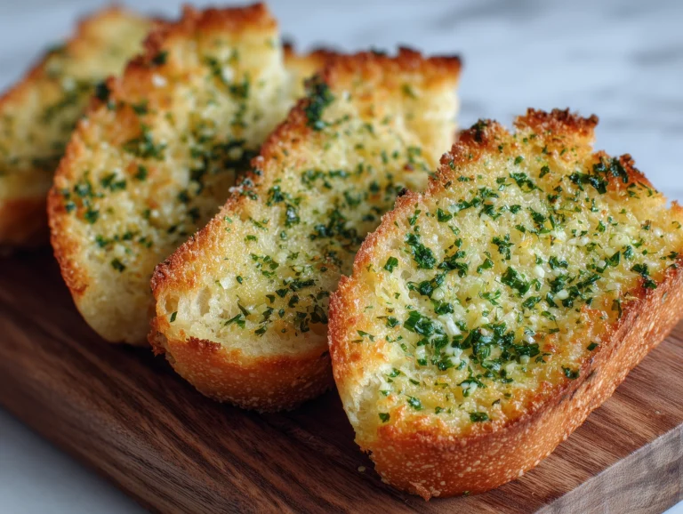 How to Make Garlic Bread at Home..