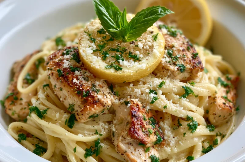 Creamy Lemon Chicken Pasta