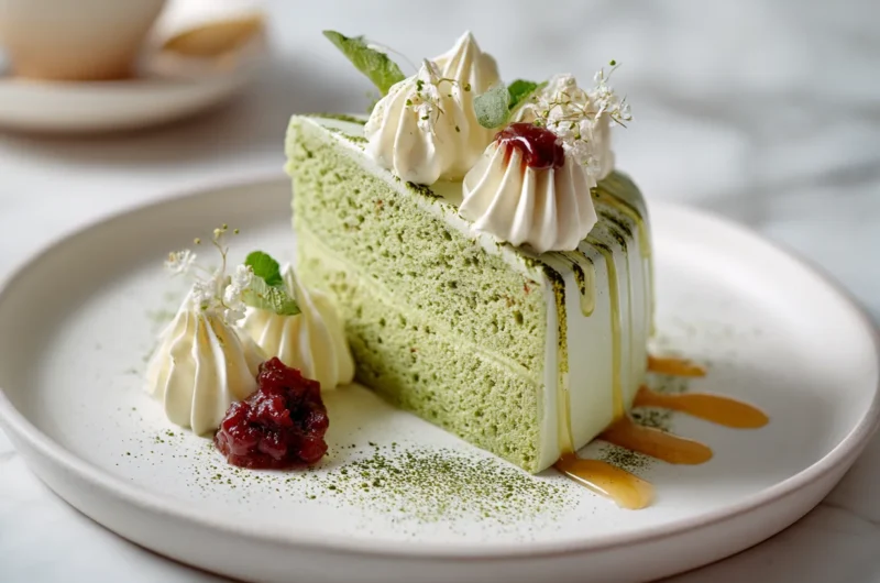 Delicious Matcha Green Tea Bento Cake Recipe