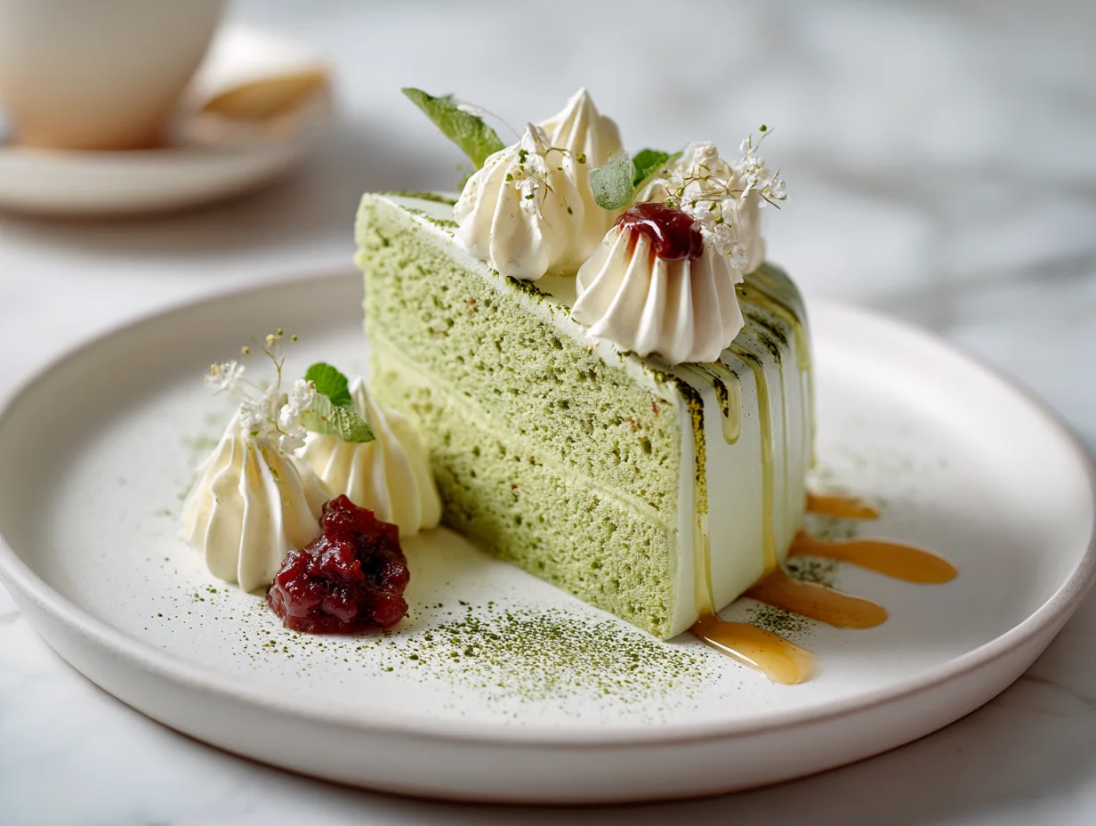Matcha Green Tea Bento Cake