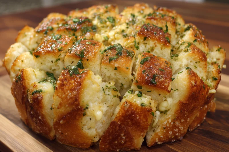 Pull Apart Garlic Bread Recipe