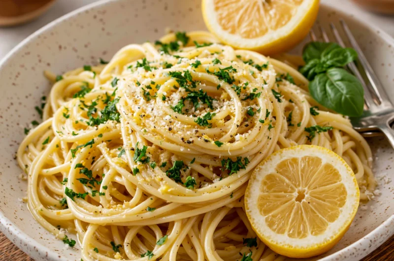 Quick Lemon Butter Pasta Recipe