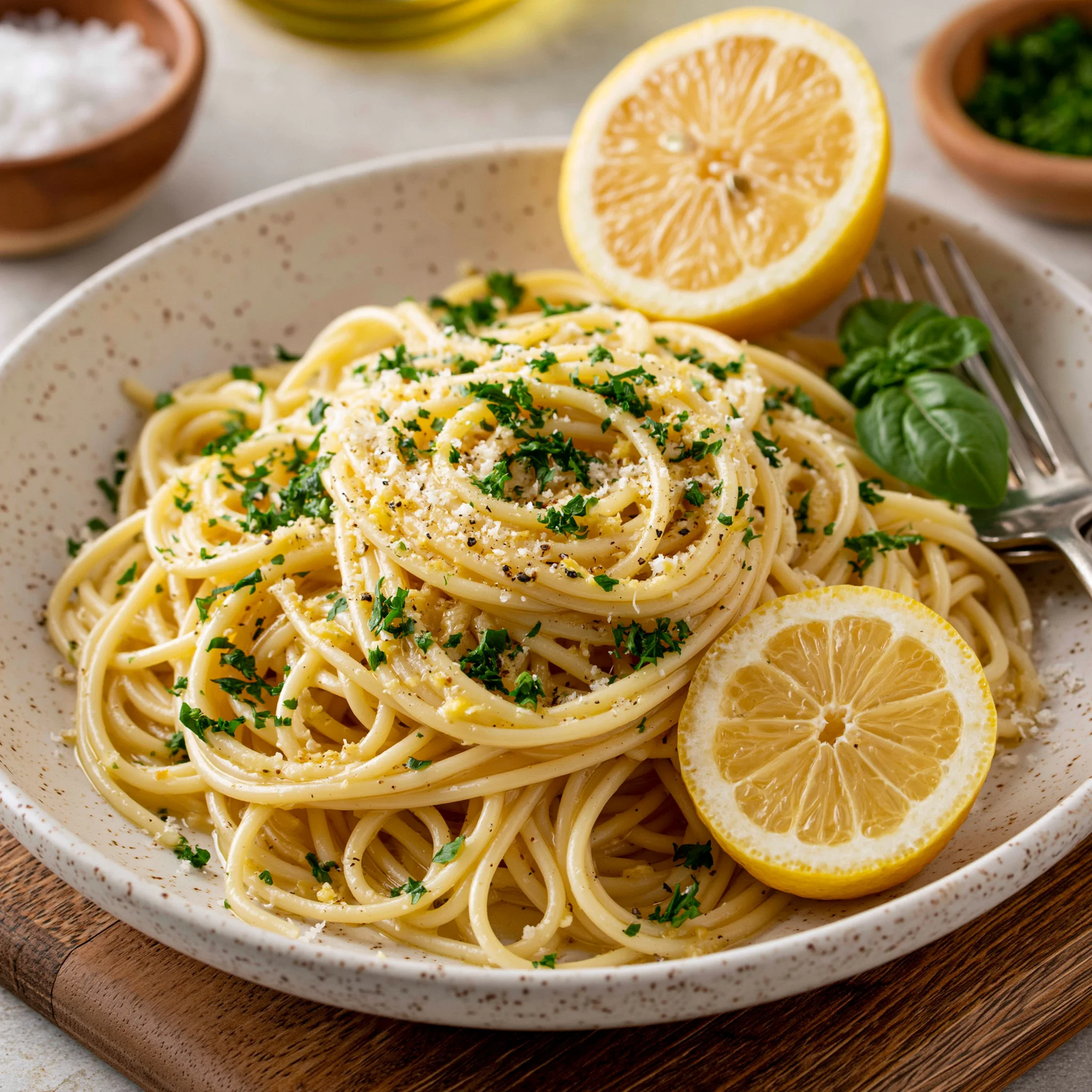 Quick Lemon Butter Pasta Recipe