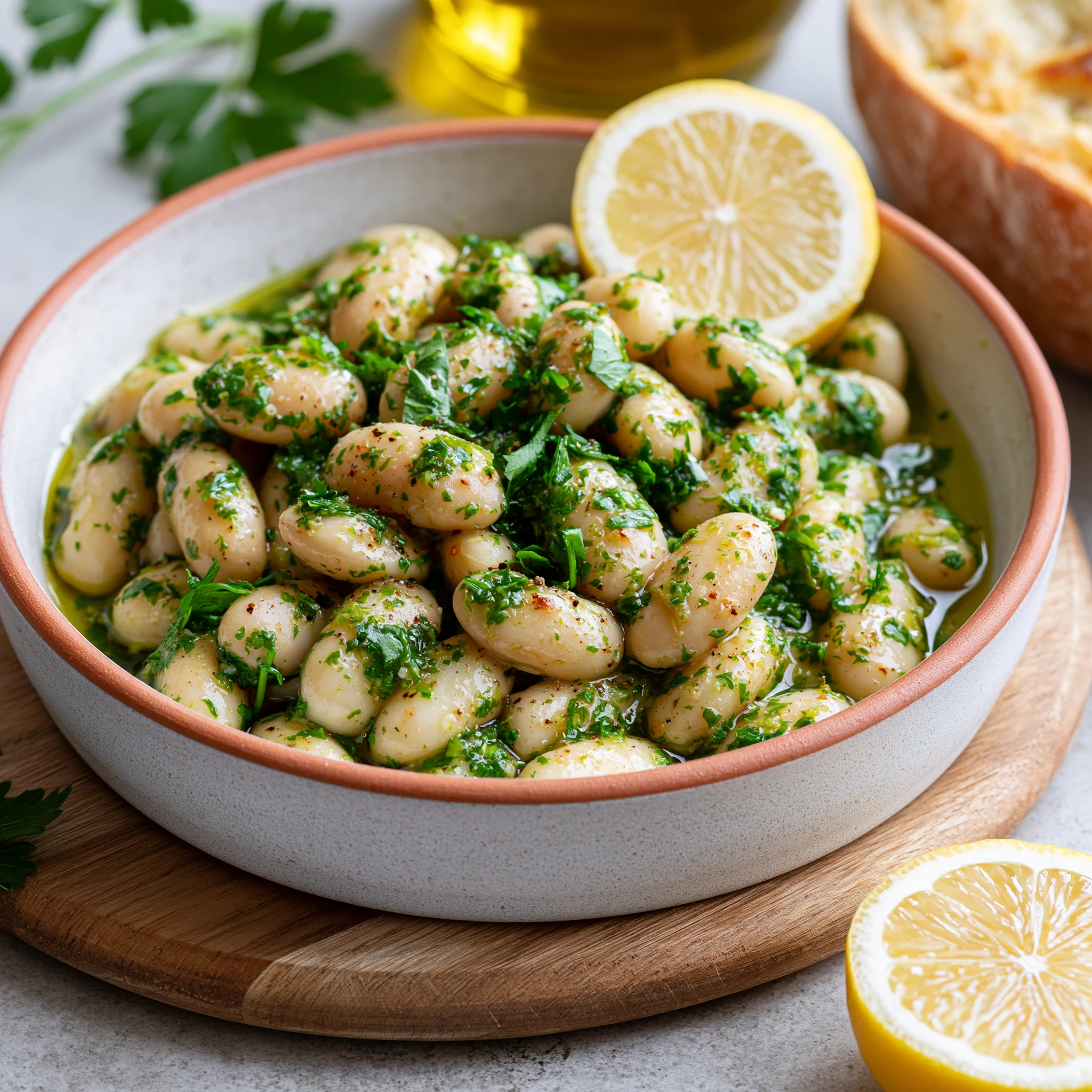 Salsa Verde Cannellini Beans