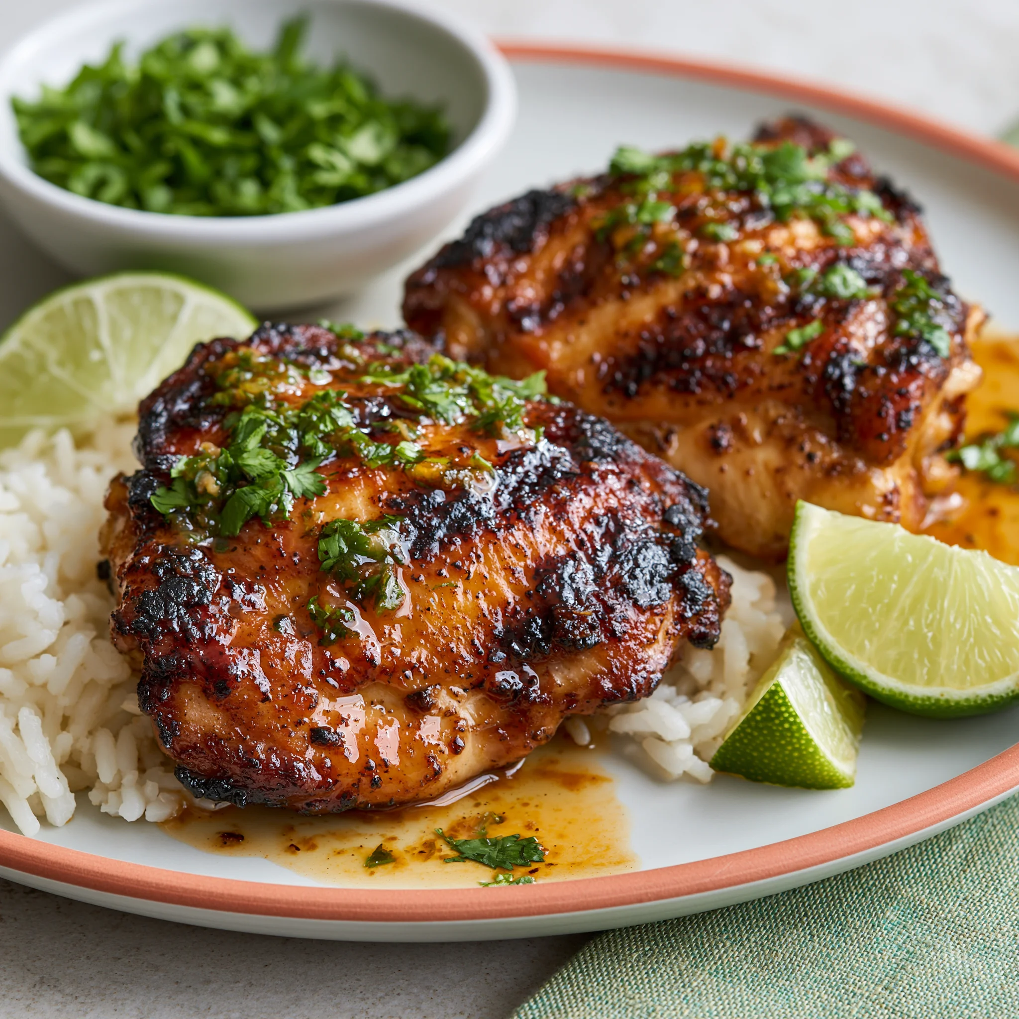 Tequila-Lime Chicken Thighs