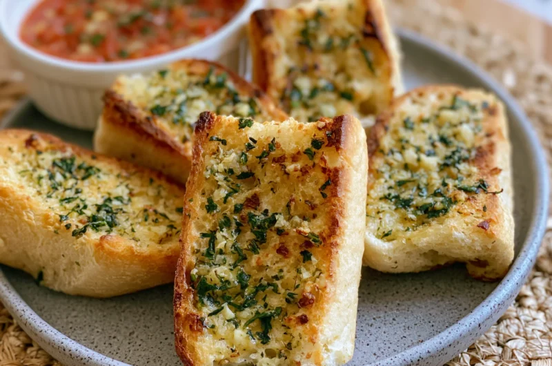 Easy Air Fryer Garlic Bread Ready in Minutes