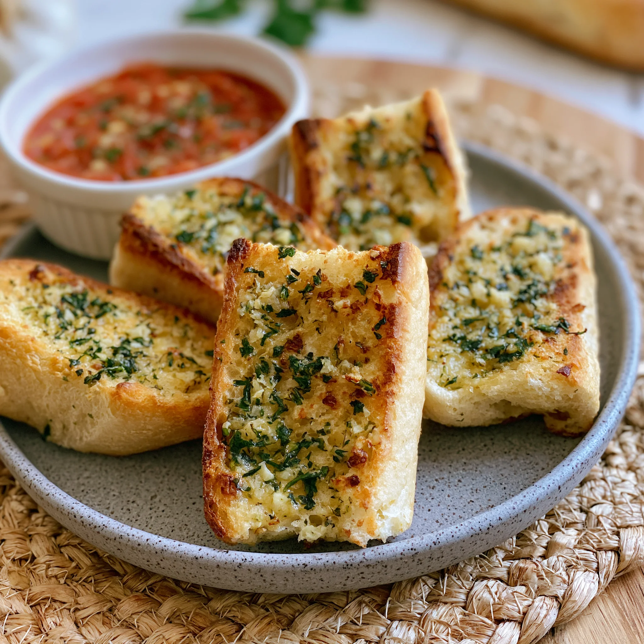 air fryer garlic bread