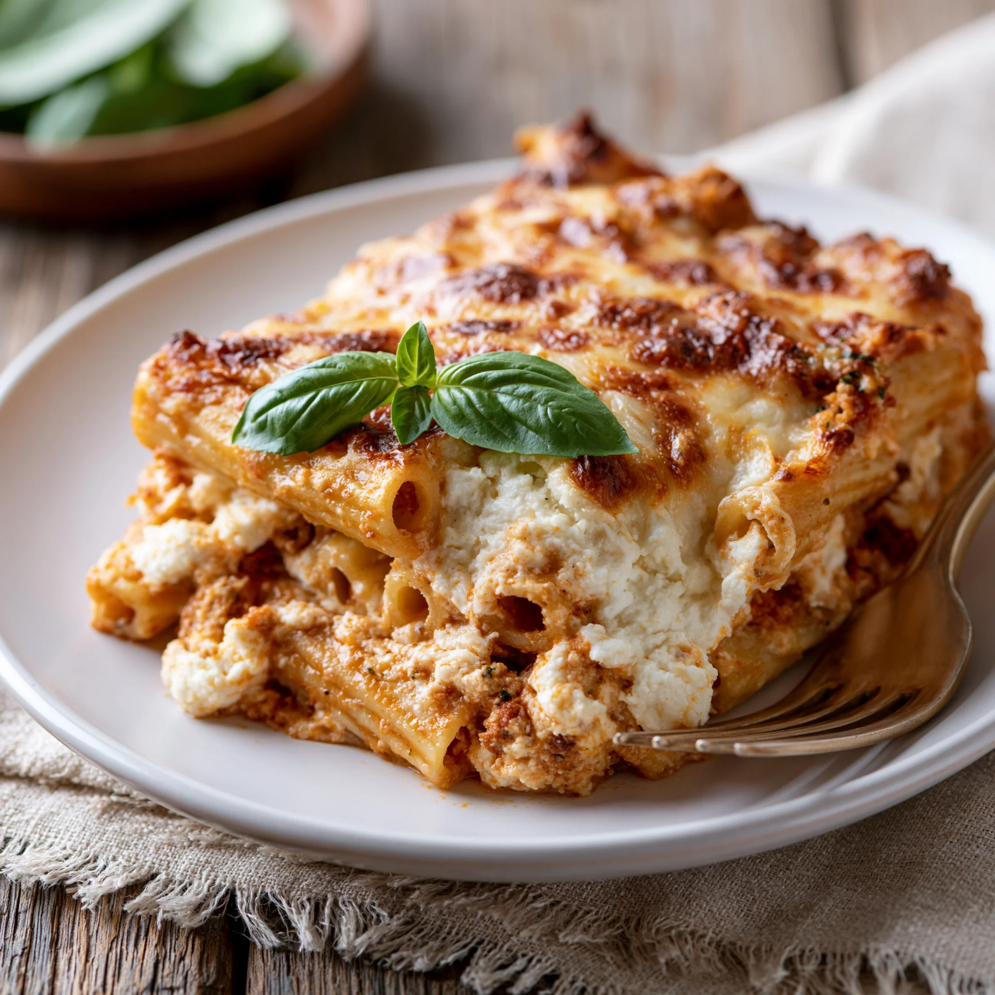 baked ziti with ricotta