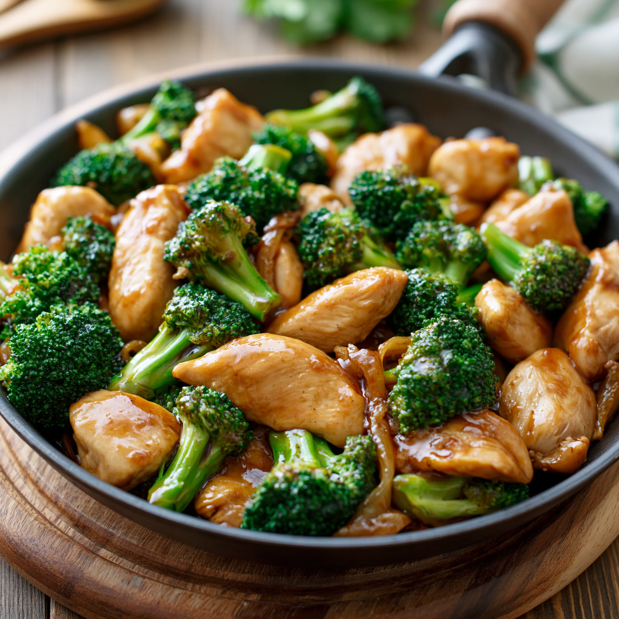 chicken and broccoli stir fry