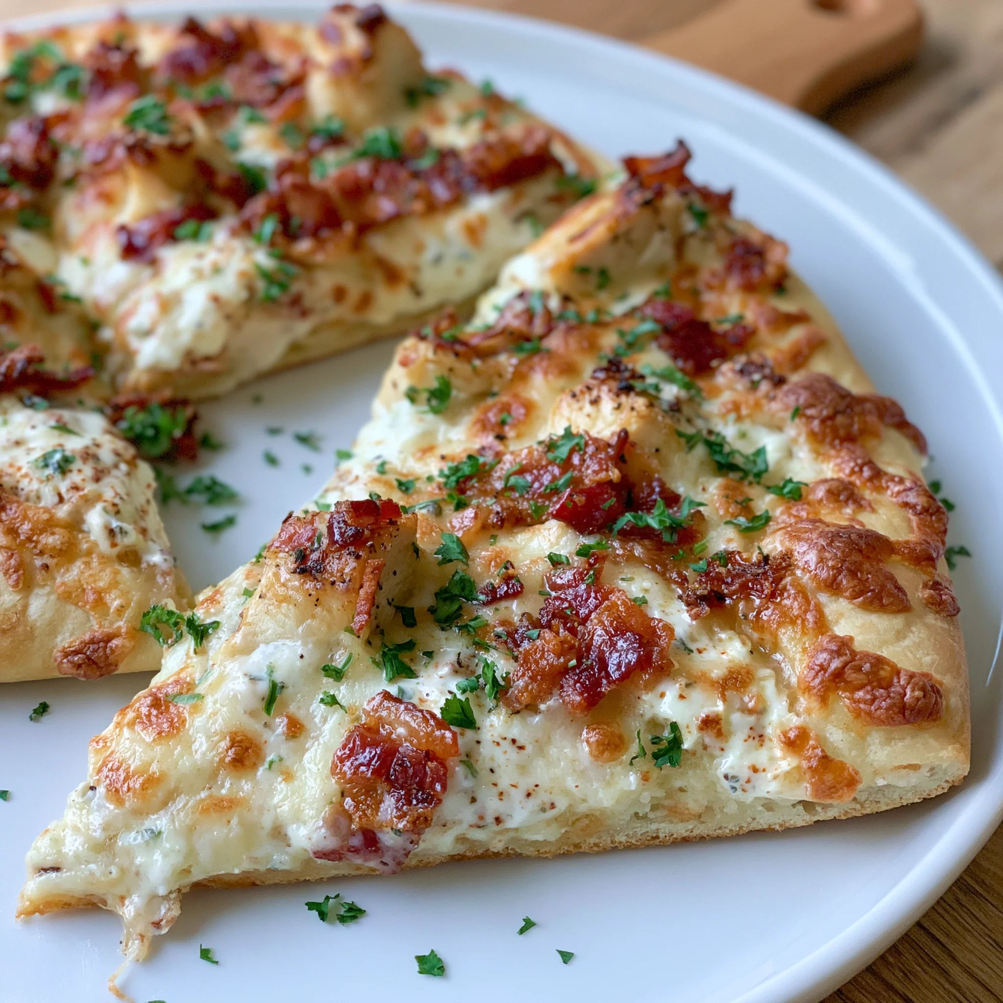 chicken bacon ranch pizza