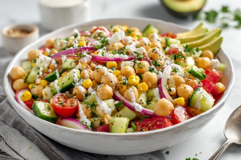 Fresh Chickpea Salad Recipe Must-Try
