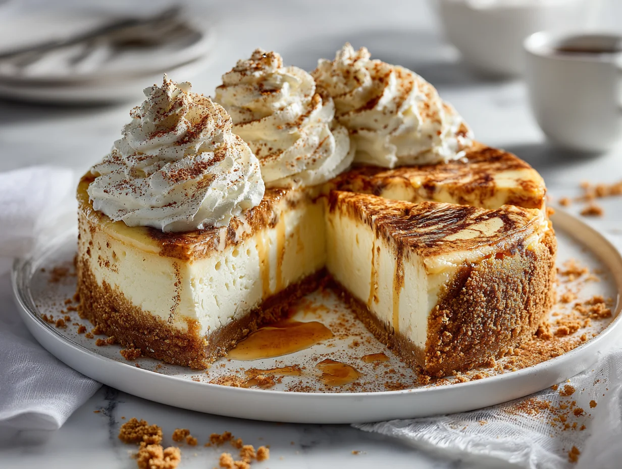 cinnamon roll cheesecake