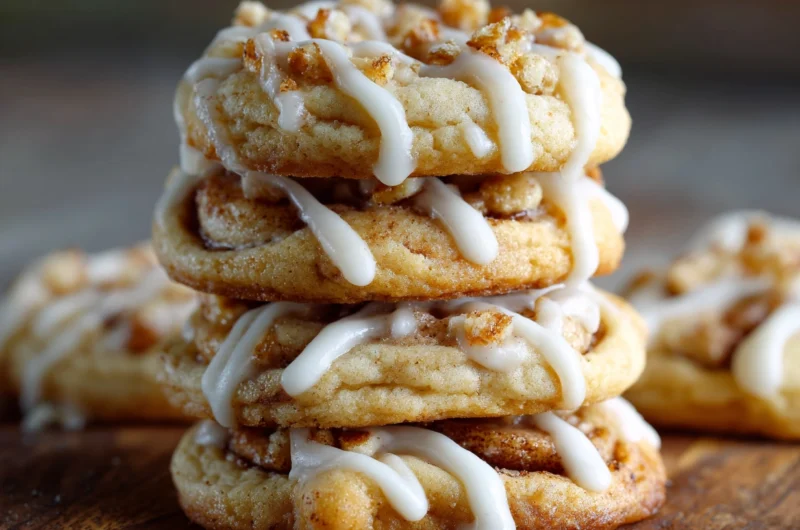 Cinnamon Roll Cheesecake Cookies Recipe