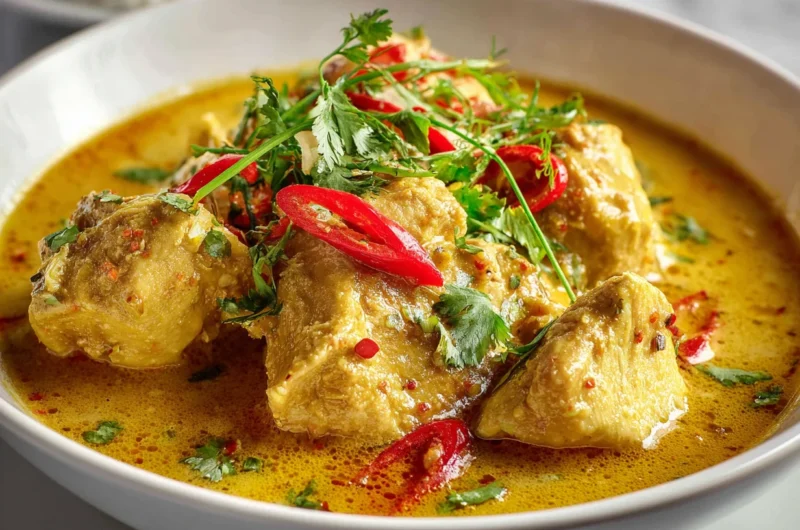 Easy Coconut Curry Chicken Recipe Full of Flavor