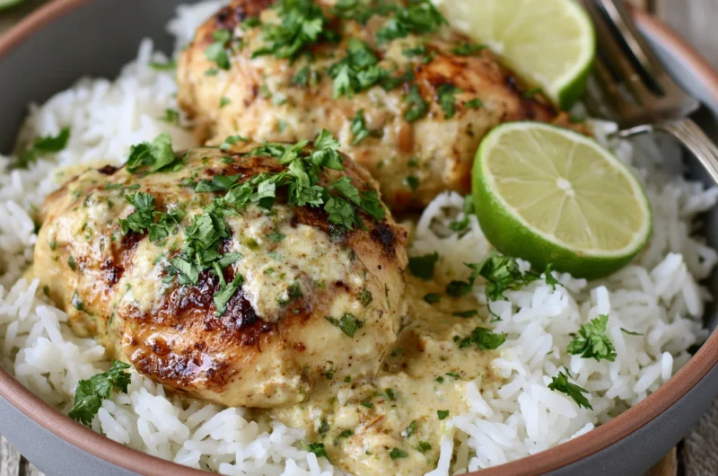 Best Ever Coconut Lime Chicken Recipe That Pops