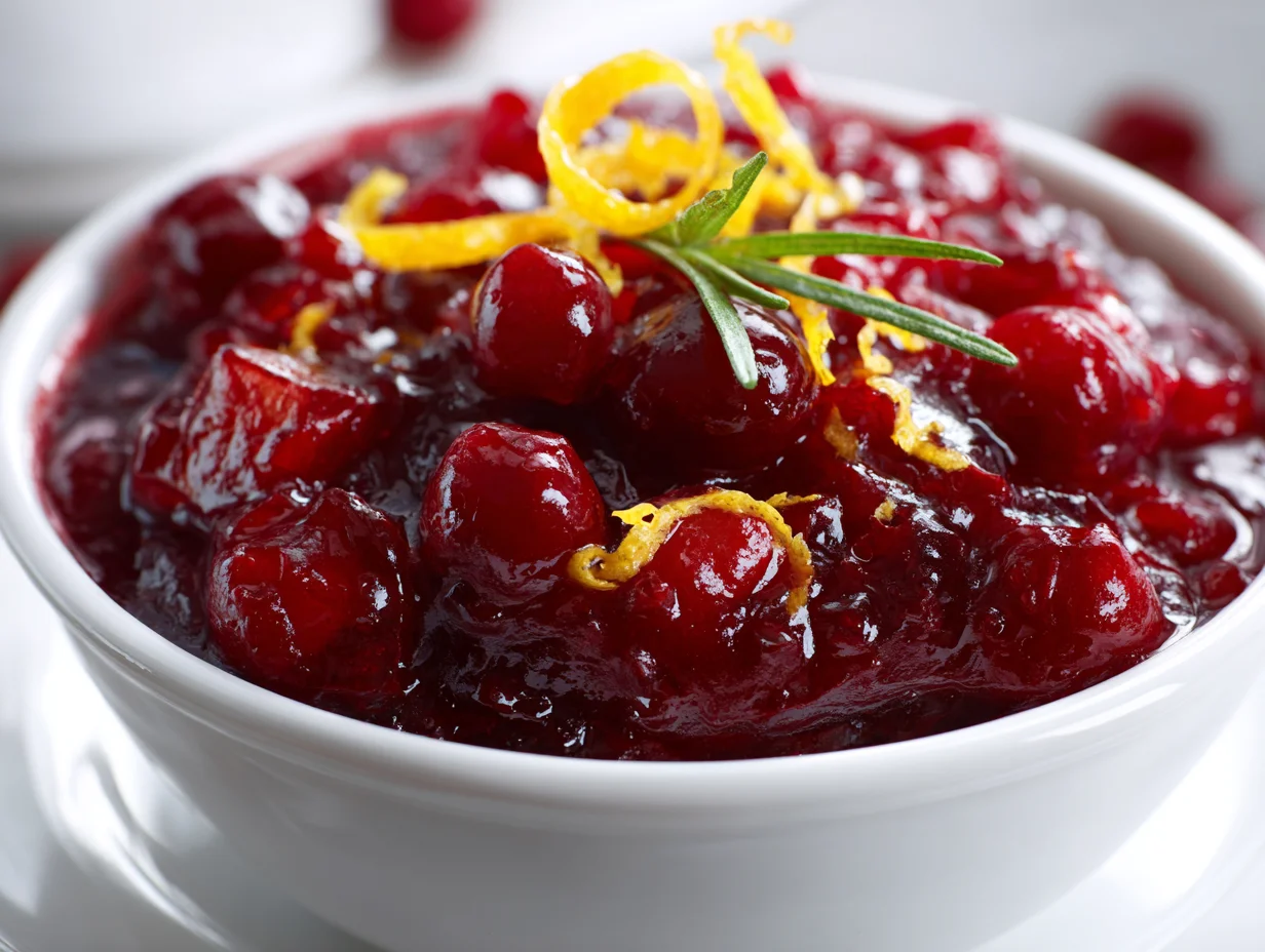 cranberry sauce