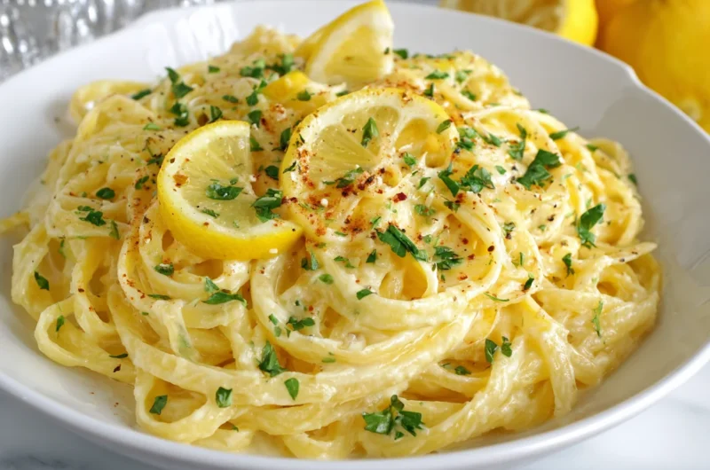 Creamy Lemon Pasta Recipe with Fresh Flavor