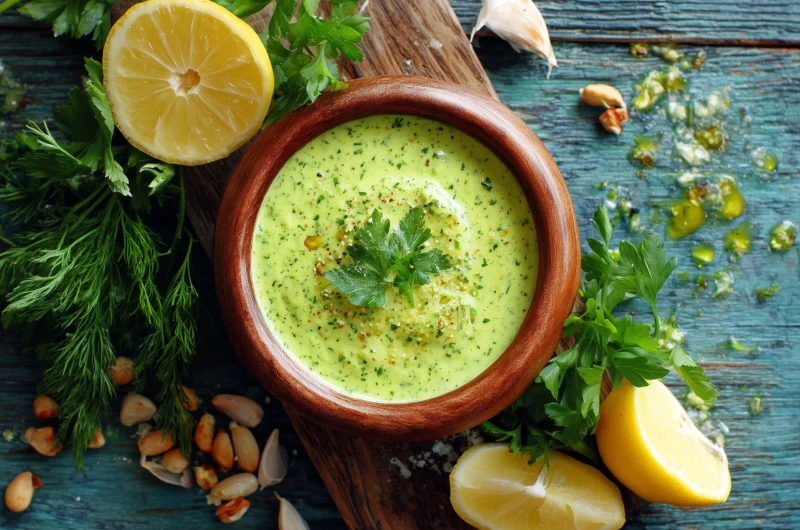 Creamy Pesto Sauce Recipe