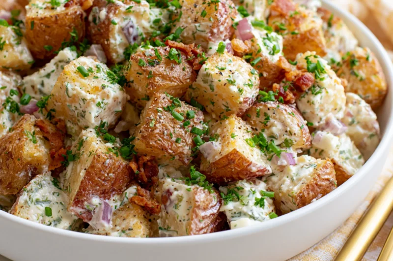 Crispy and Delicious Potato Salad Recipe