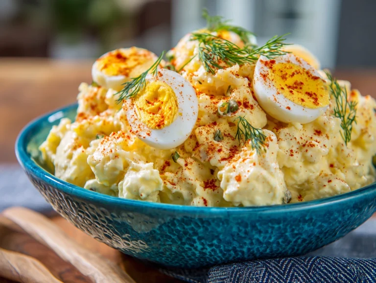deviled egg potato salad