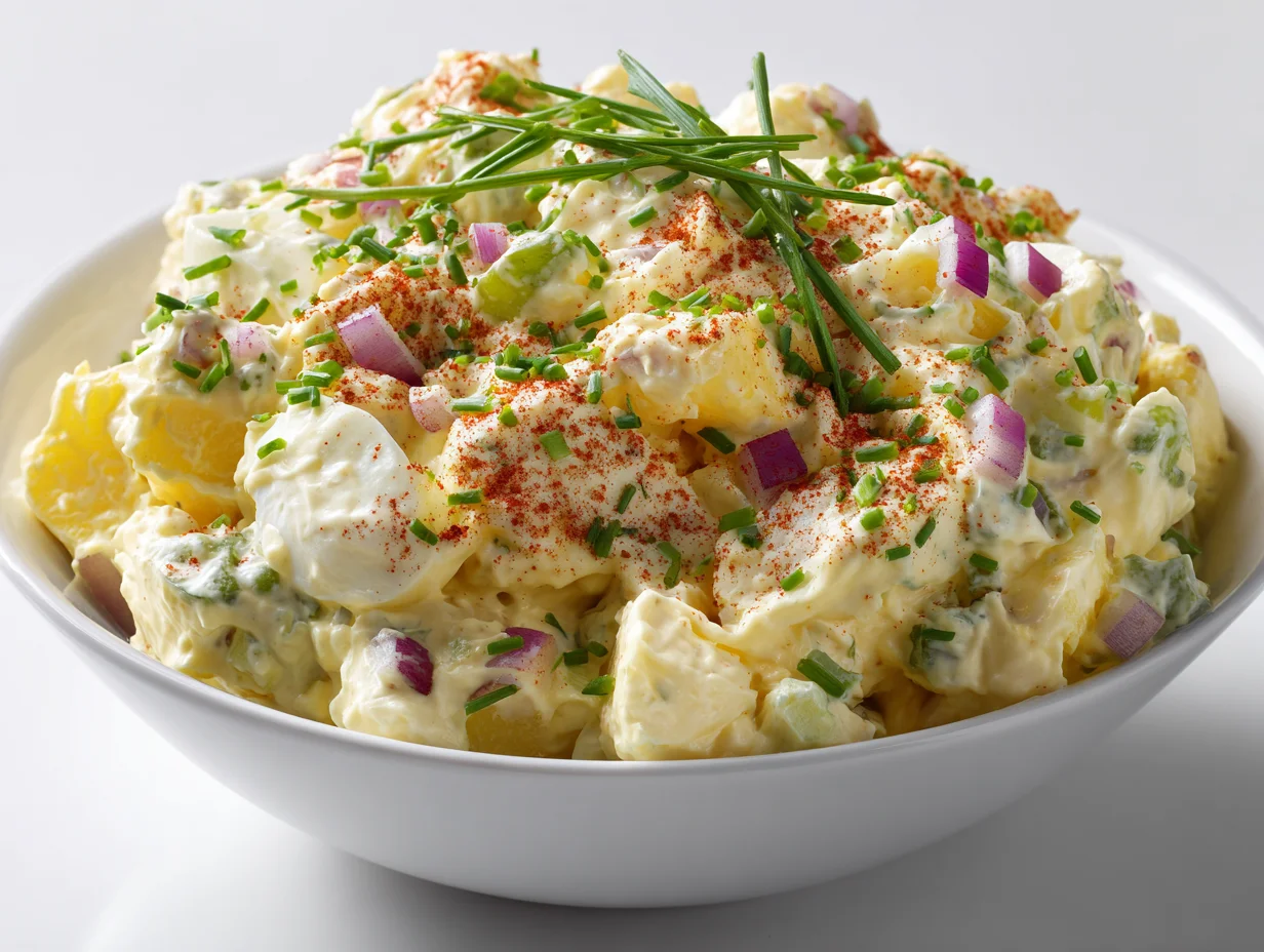 deviled egg potato salad