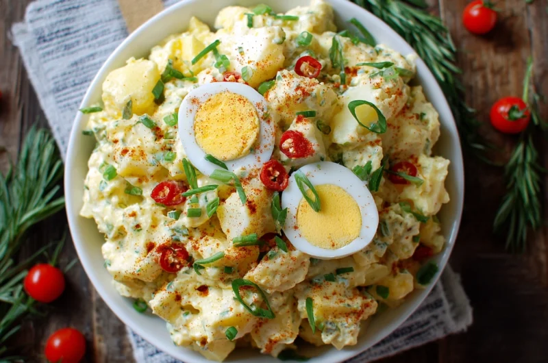 Southern Deviled Egg Potato Salad Recipe