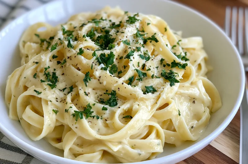 Delicious Fettuccine Alfredo Recipe