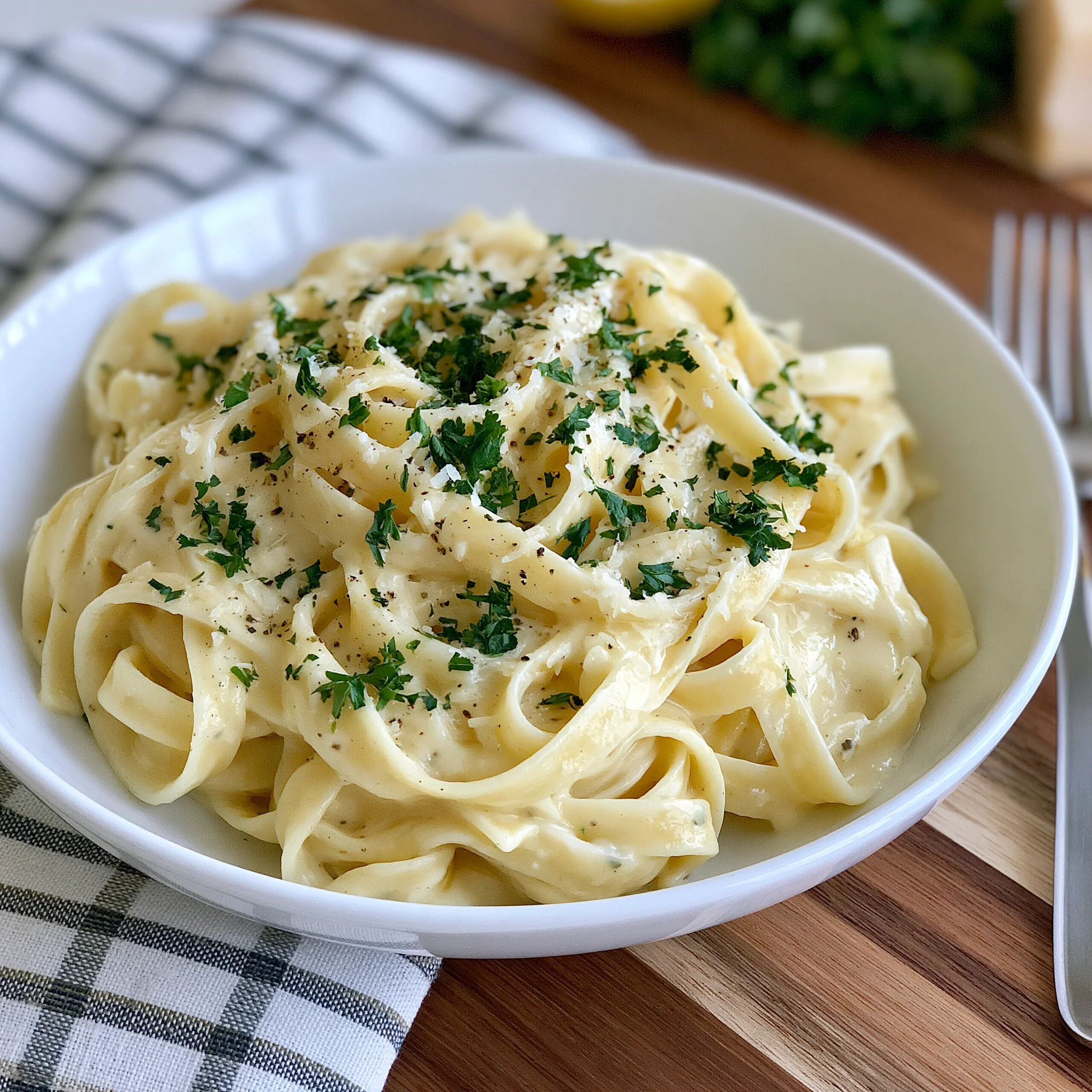fettuccine alfredo