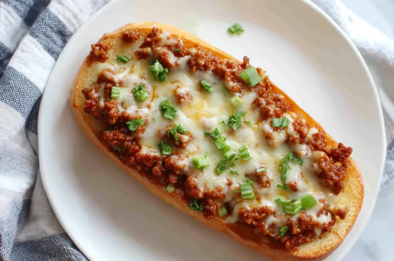 Simple Garlic Bread Sloppy Joes Recipe